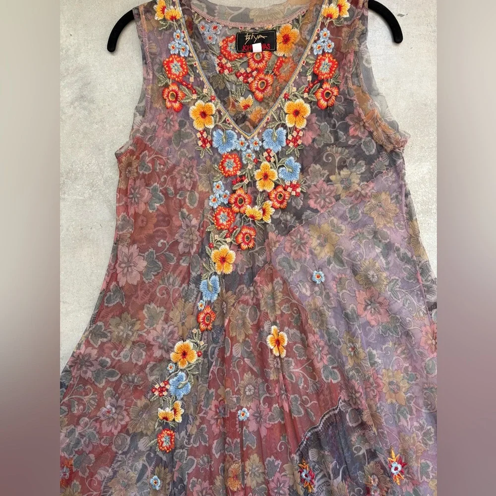 Johnny Was Biya Merkava Maxi Dress - Picture 10 of 16